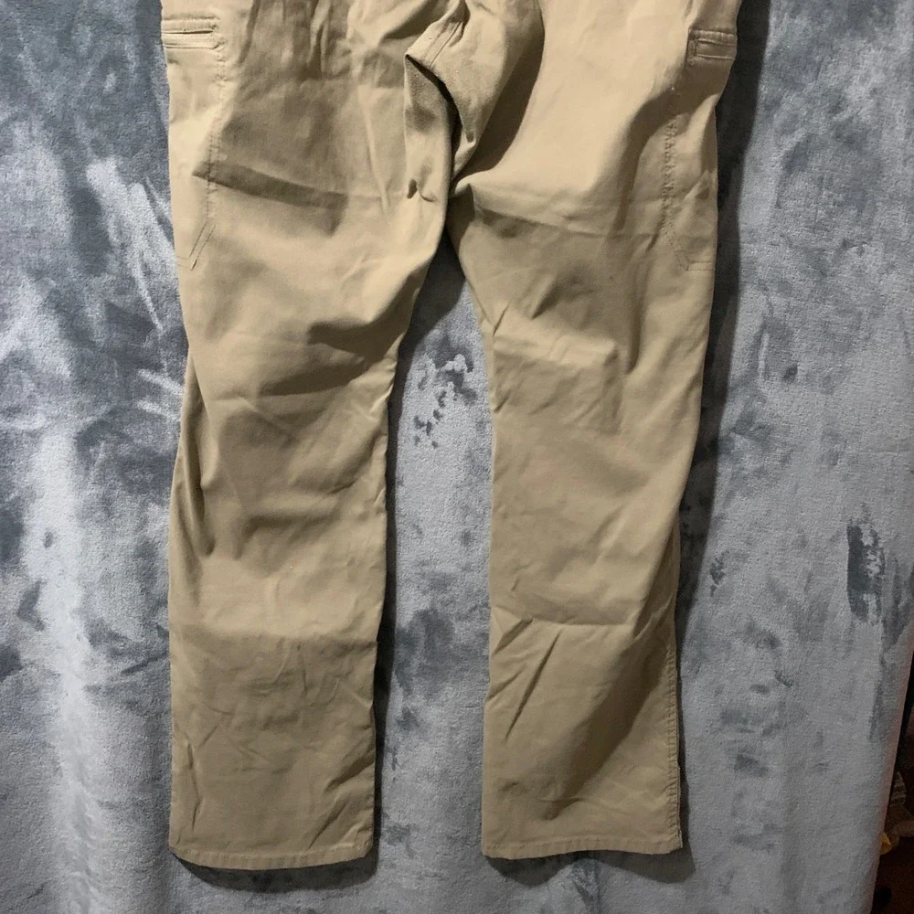 Wrangler ATG Pants Mens 38x32 10NW788FR Khaki Outdoor Utility Cargo Gorpcore